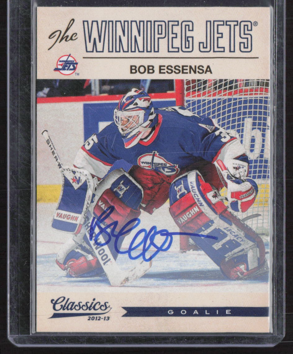 2012-13 Panini Classics Signatures #191 Bob Essensa Autographs
