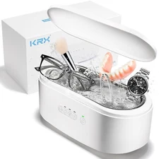 Ultrasonic Cleaner KRX 47kHz Portable Professional Ultrasonic Jewelry Cleaner