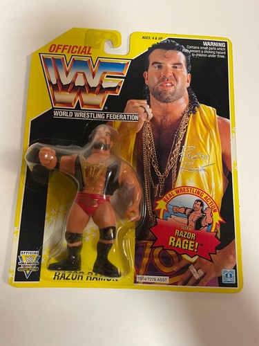 WWF Wrestling Hasbro Action Figure Razor Ramon on ...