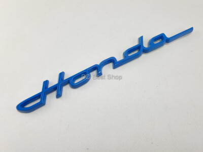 Logo Modern Classic Blue Sea 3D Auto Aufkleber Abzeichen für HONDA CHALY DAX ...