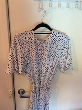 Black/white dots dress 14