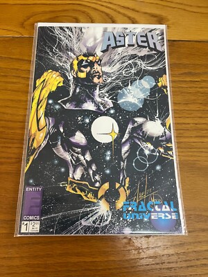 ASTER 1 . NM (9.4) COND.  FOIL COVER. 1994. ENTITY COMICS.