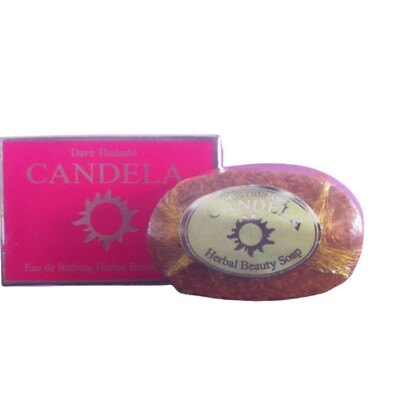 Deva Thulshi Candela Herbal Natural Ayurvedic Sandalwood Almond Beauty Soap NEW