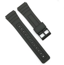 CASIO CINTURINO 16MM 18MM MQ24 F91W SILICONE CAUCCIÙ GOMMA OROLOGIO