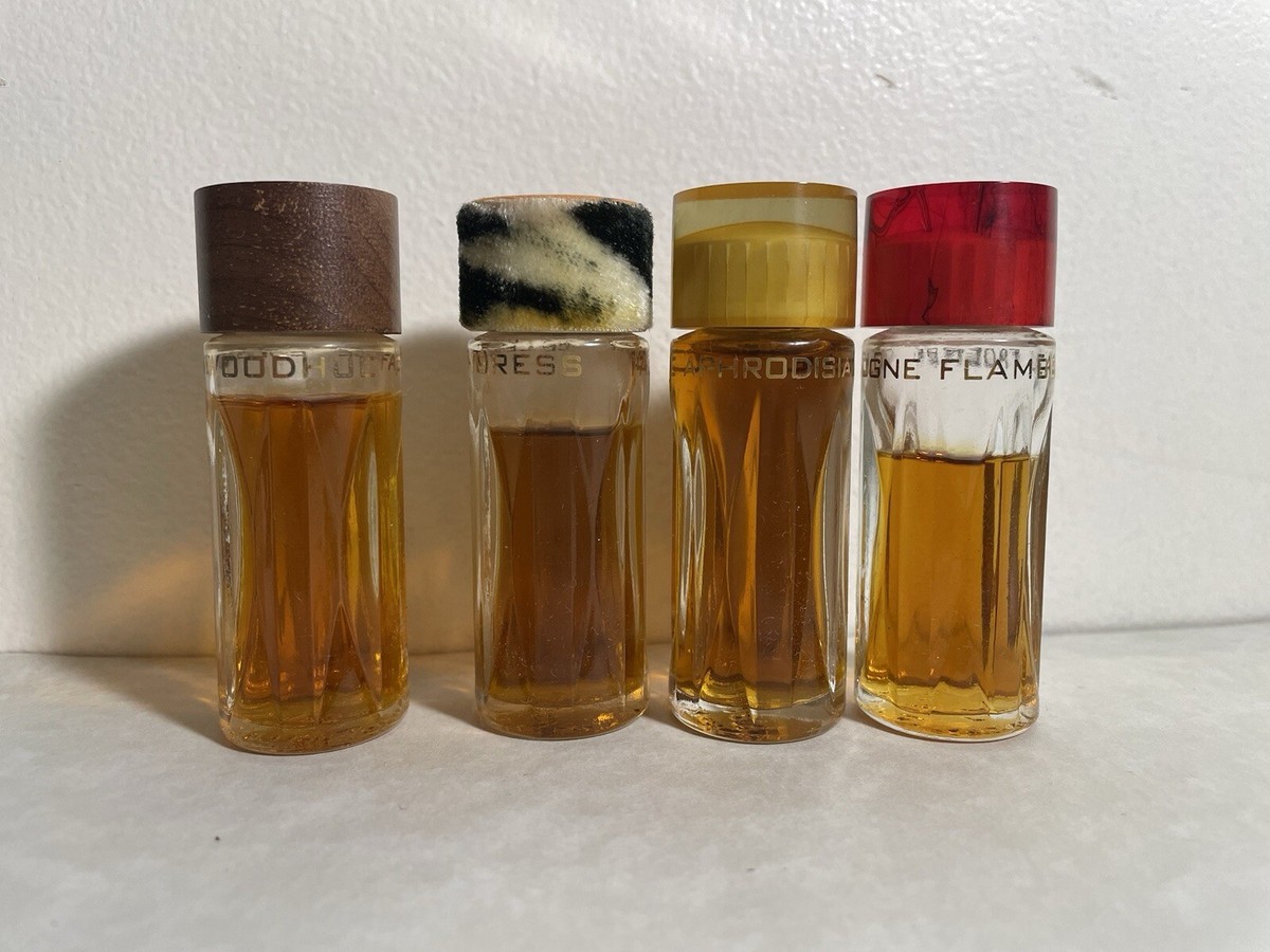 1960s Faberge Parfums Cologne Quartette Jr Tigress Aphrodisia