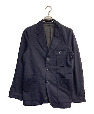 NIGEL CABOURN NEW TENZING JACKET JERSEY Size: 44 Navy Men NIGEL CABOURN NEW TENZING JACKET JERSEY Size: 44 Navy Men