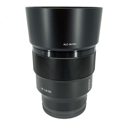 Sony FE SEL85F18 85mm f/1.8 Telephoto Lens - Black for sale