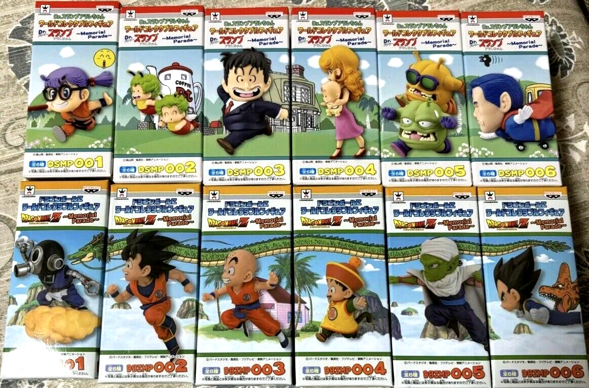 Dragon Ball & Dr. Slump World Collectable Figure Memorial Parade