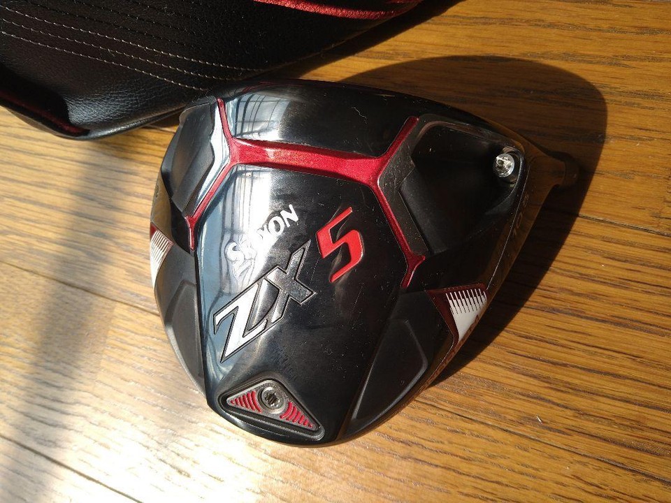 Srixon ZX5 Driver Loft 10.5° Head Only with head cover Used Good Free