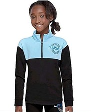 Justice for Girls Softball Half-Zip Pullover Size 10 NWT Back to School 