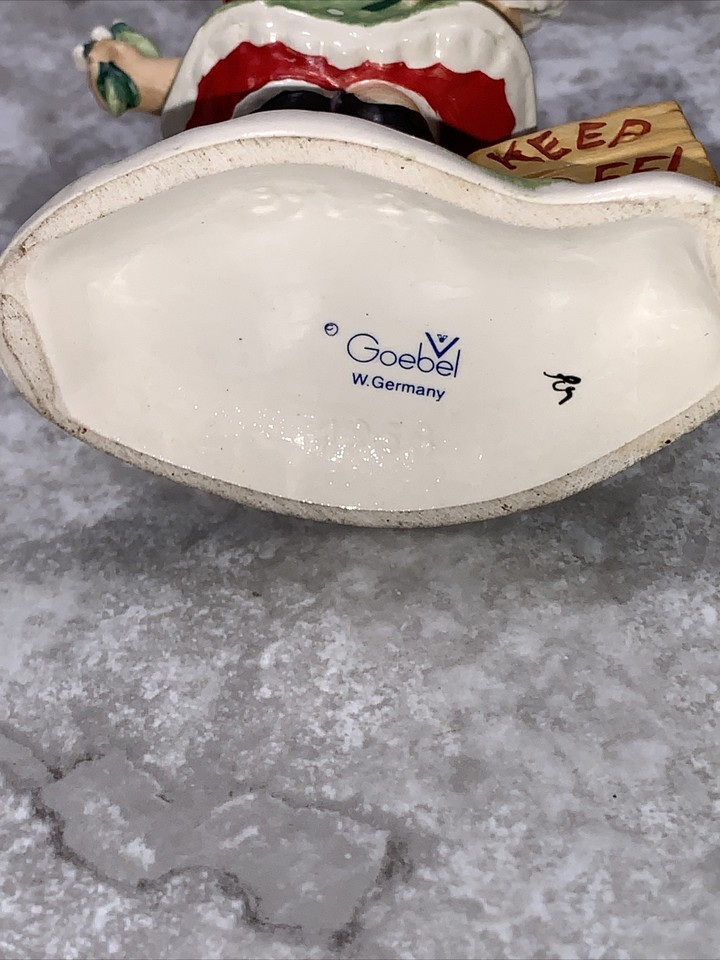 Goebel W Germany Daisies Won't Tell Keep Off Red Hair Little Girl