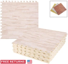 Wholesale Thick EVA Foam Mat Interlocking Floor Tile Basement Home GYM w/ Border