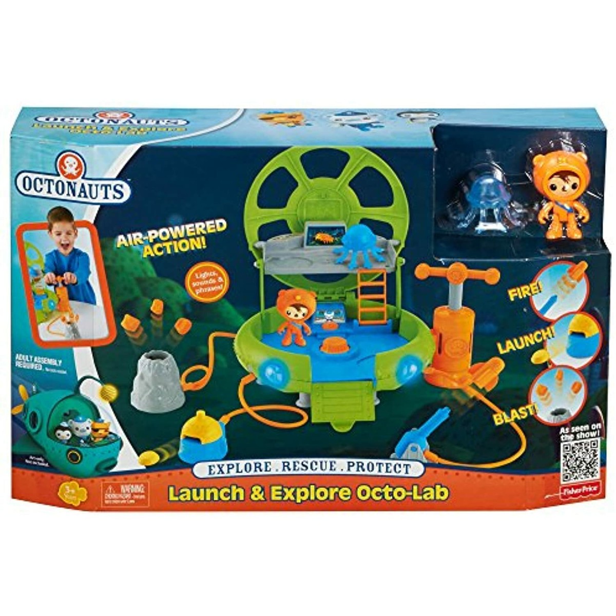 Fisher-Price Octonauts Launch and Explore Octo-Lab - New / Sealed