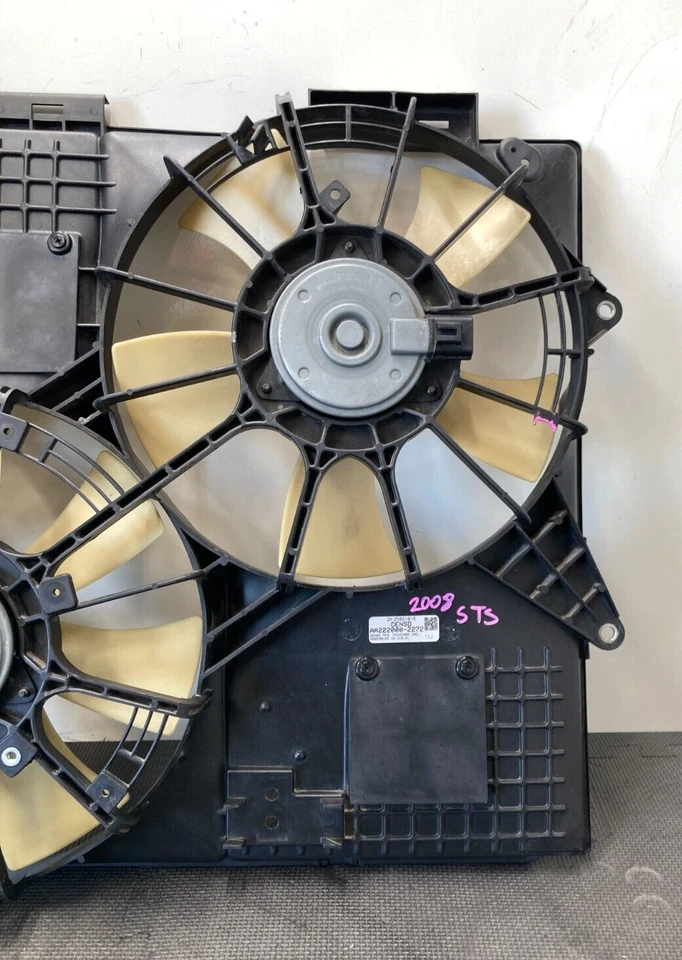 05-11 Cadillac STS 3.6L motor radiador sistema de refrigeração conjunto de ventiladores fabricante de equipamento original - Imagem 3 de 4