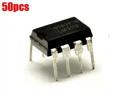 50Pcs Dip DIP-8 LM311P LM311 8 - Voltage Comparator Ic New yp