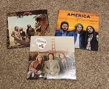America Lot Of 3 Vinyl LP - Homecoming, Heart...