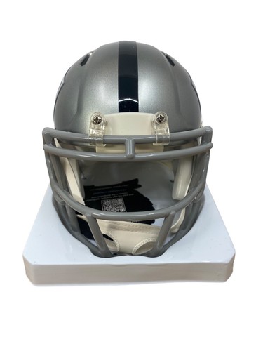 Davante Adams Signed Las Vegas Raiders Flash Mini Helmet Beckett Witnessed COA 2 - Foto 4 di 8