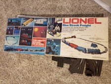 lionel blue streak freight train set