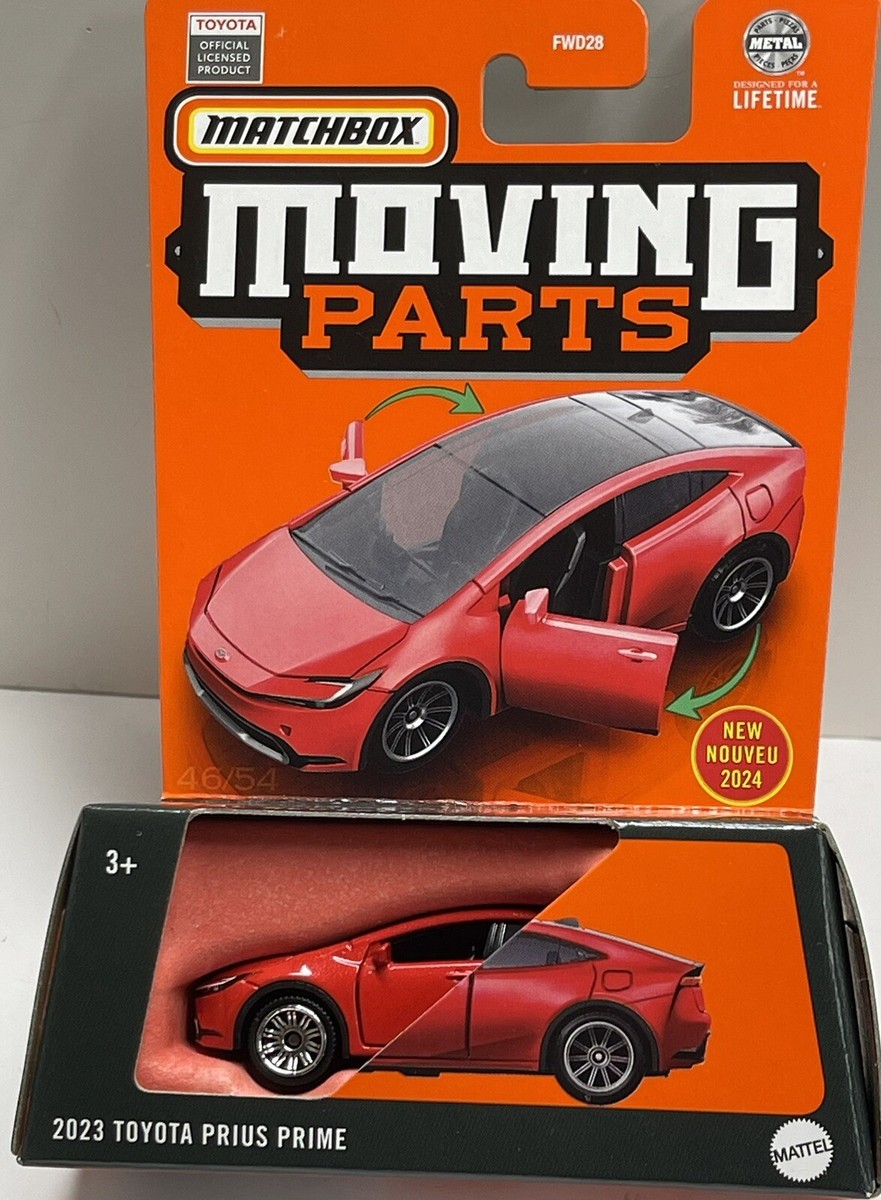 2024 MATCHBOX MOVING PARTS 2023 TOYOTA PRIUS PRIME WITH OPENNG