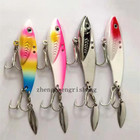 4pcs Metal Vib Blade Lure Sinking Vibration Baits Vibe for Bass Pike Perch 5-30g