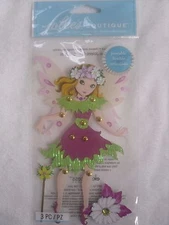 Jolee's Boutique 3 pc dimensional stickers - POSEABLE FAIRY