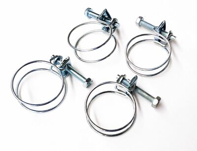 MAZDA CAPELLA 808 929 121 LUCE 1500 1800 40MM WIRE CLAMPS RADIATOR HEATER  HOSE