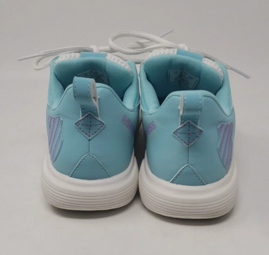 Zapatos de tenis K-Swiss para mujer Ultrashot Team talla 7,5 blanco turquesa azul púrpura Foto 4 de 4