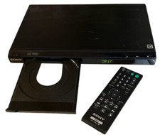 Sony DVP-SR200P Slim Black CD/DVD Player With Remote Tested  Works