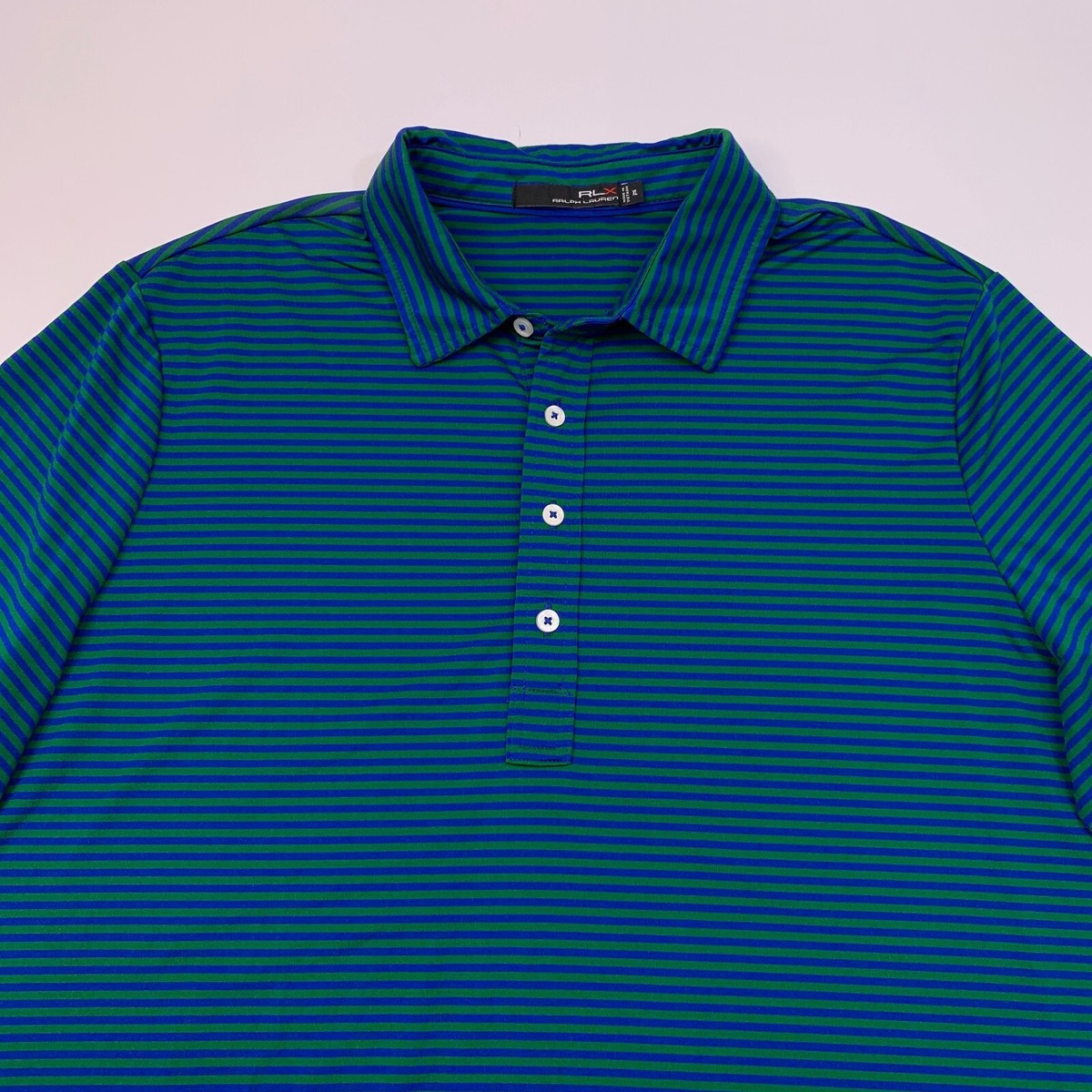 Polo by Ralph Lauren ラガーシャツ XL RLX Ralph Lauren Polo Shirt Men XL Extra Large Jungle Navy