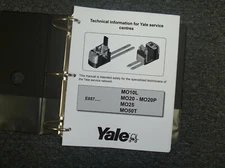 Yale MO50T Tow Tractor Shop Service Repair Manual E857