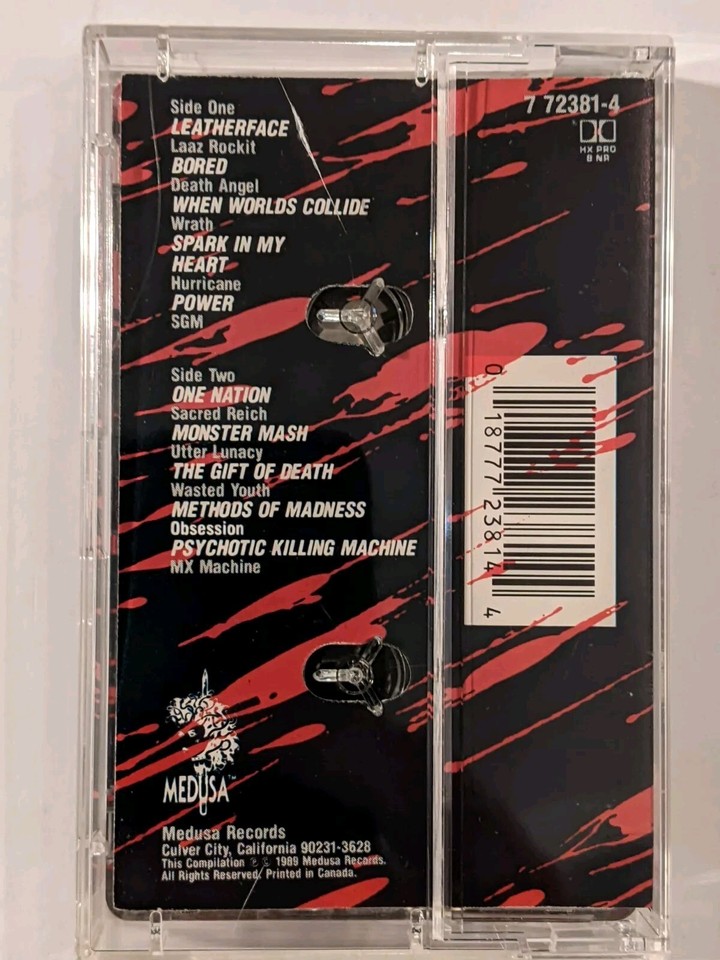 Leatherface The Texas Chainsaw Massacre 3 (Cassette ) Original