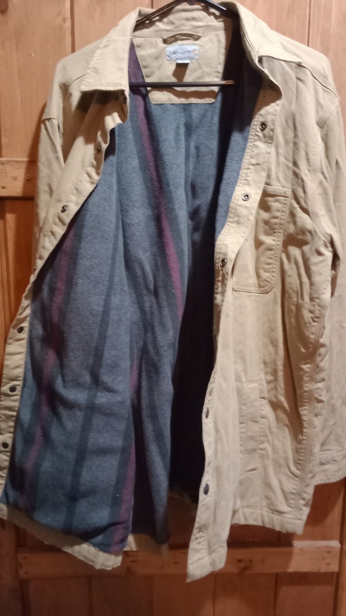 Carhartt Men's Flannel Lined Coat View 3