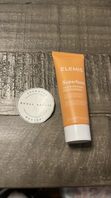 Elemis Superfood AHA Glow Priming Moisturizer Mini 20ml Each New & Sealed