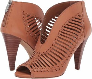 cutout peep toe booties