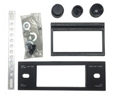 10 PACK - 2 SHAFT STEREO FACEPLATE  MOUNTING KITS WITH KNOBS  Z2SHAFTKIT-10PK