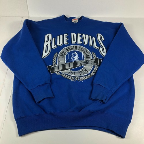Vintage Duke Blue Devils Sweater Men 
