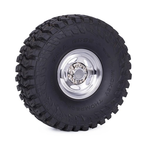 4pc 1.9" Alloy Beadlock Wheel Rim hub For 1:10 RC Car Axial TRX-4 SCX10 CC01 D90 - Picture 5 of 9