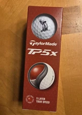 TaylorMade Ginza Japan Exclusive TP5x golf balls - Samurai - one sleeve of 3