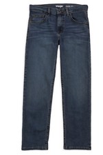 Wrangler  Boys Straight Fit Denim Jeans Size 5 Regular NEW Free Shipping