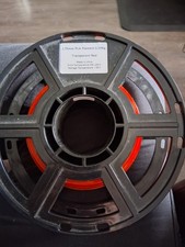 Unbranded 3D Printer PLA Filament 1.75mm 0.25KG Roll Transparent Red READ