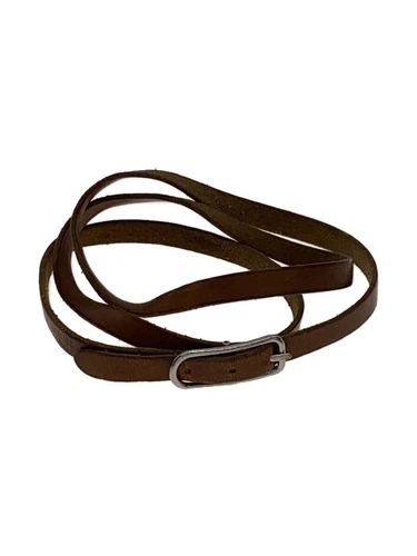 HERMÈS Bracciale Hermes pelle marrone uomo