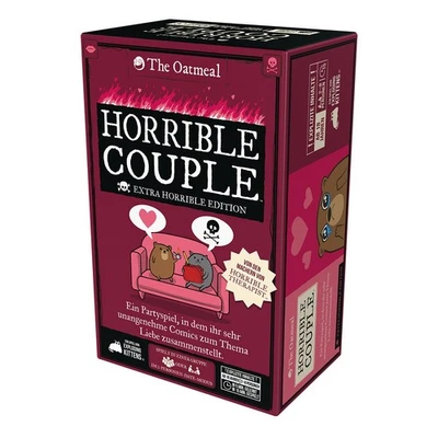 EXPLODING KITTENS Horrible Couple (Extra Horrible Edition) - NEU & OVP - Geistiger Nachfolger von