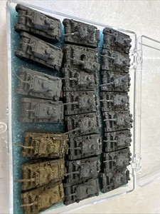 Collection Of 23 Painted Tanks