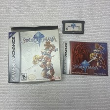 Sword of Mana (Nintendo Game Boy Advance, 2003), BOX GAME AND MANUAL