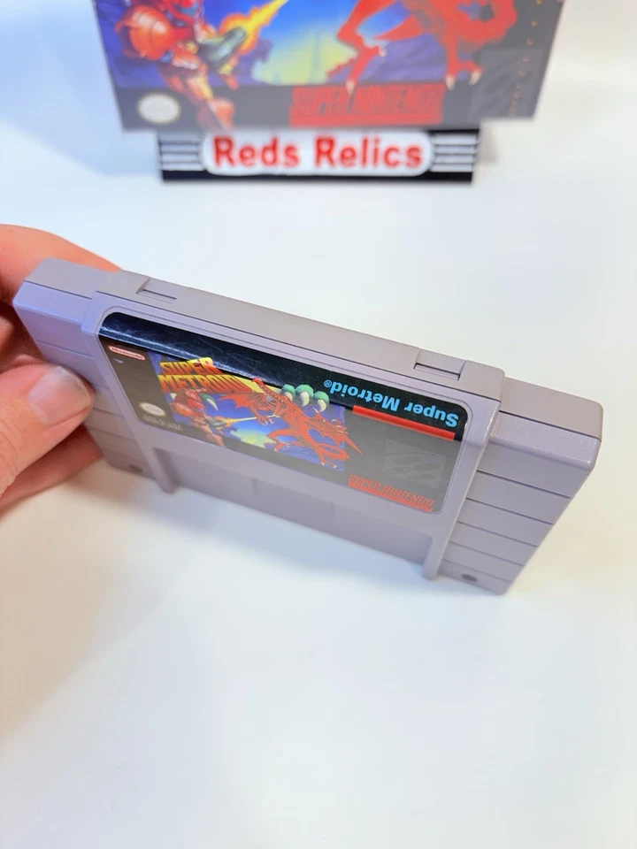 Caja Super Metroid (Super Nintendo SNES) - Sin manual - Muy buen estado Foto 4 de 4