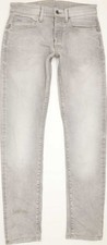 G-Star 3301  Herren Grau Tapered Slim Stretch Jeans W30 L33 (85761)