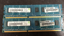 RAMAXEL 8GB 2x4GB 2Rx8 PC3-10600U DDR3 Desktop Memory RAM