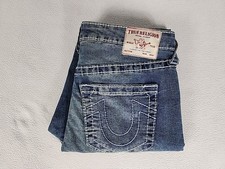 True Religion Halle Big T High Rise Super Skinny Denim Jeans 31X29 Women's Blue