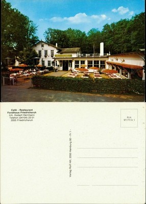 Friedrichsruh Café Restaurant Forsthaus Friedrichsruh Inh. Hubert Herrmann 1975