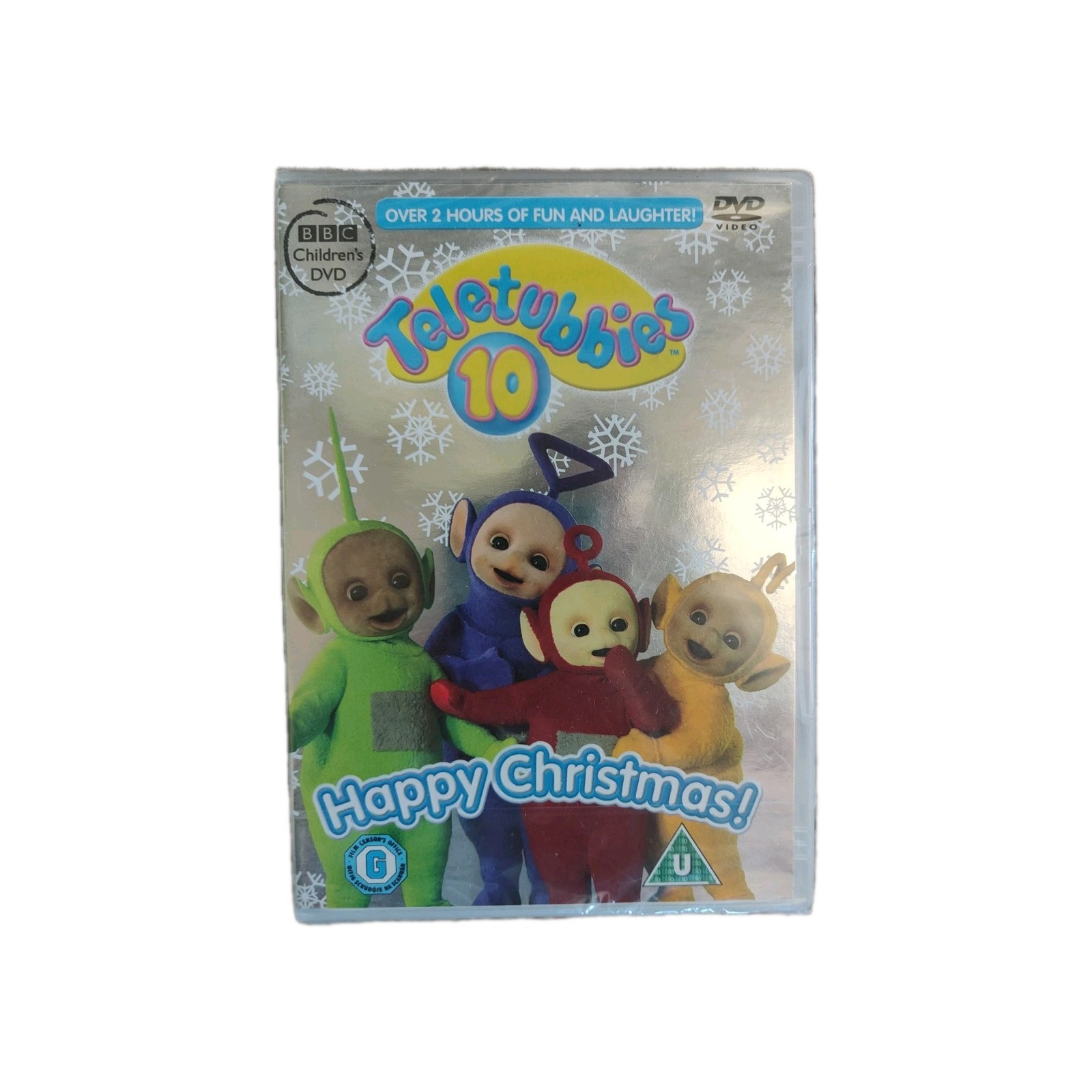 Teletubbies 10: Happy Christmas! DVD Over 2 Hours Of Fun and Laughter SEALED